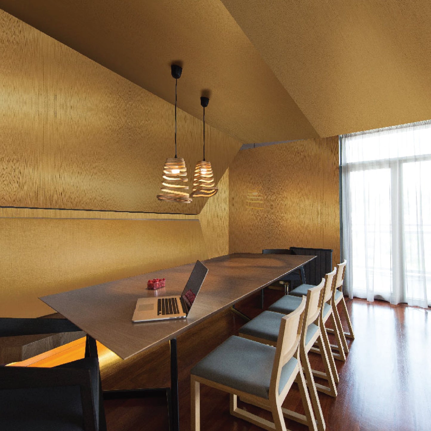 Luxaria Decor Textured Self Adhesive Vinyl Brushed Solid Series AH604 - Casa Di Vinile