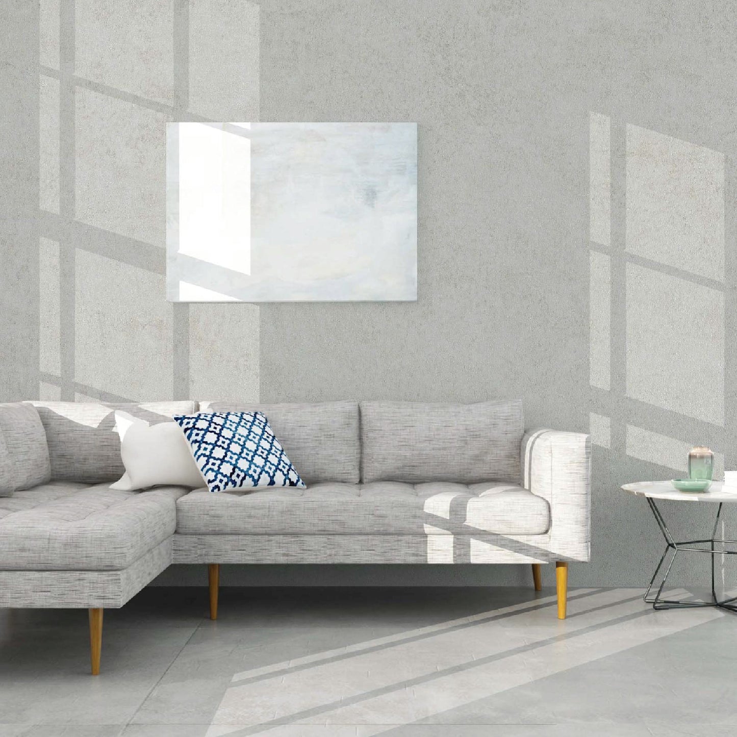 Luxaria Decor Textured Self Adhesive Vinyl Cement Series AH703 - Casa Di Vinile