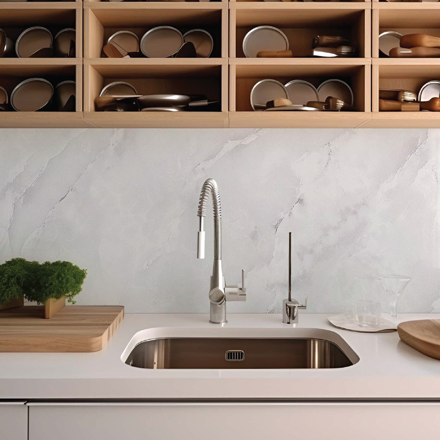 Luxaria Decor Textured Self Adhesive Vinyl Marble Series SN818 - Casa Di Vinile